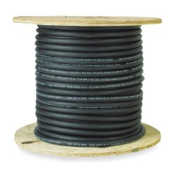 250 ft. Portable Cord; Conductors: 3, Wire Size: 16 AWG, Jacket Type: SOOW, Jacket Color: Black