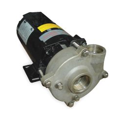Stainless Steel 1-1/2 HP Centrifugal Pump, 3 Phase, 208-230/460 Voltage