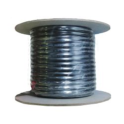 25 ft. Portable Cord; Conductors: 3, Wire Size: 14 AWG, Jacket Type: SJOOW, Jacket Color: Black
